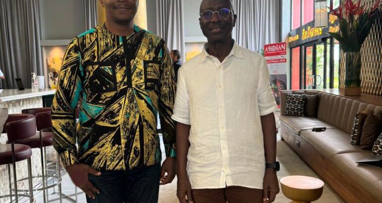 Carnet d&rsquo;Audience : M. Jean Louis EKRA et Dr. Constantin DABIRE, PDG de SA2IF, évoquent les perspectives de financement des grands projets en Afrique