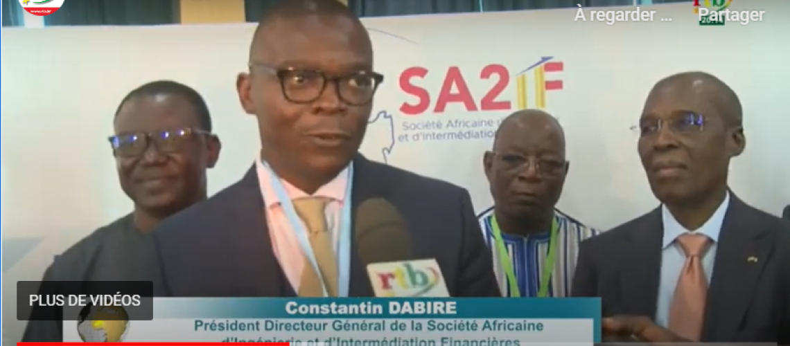 Dr Constantin DABIRE, Président Directeur Général de la SA2IF